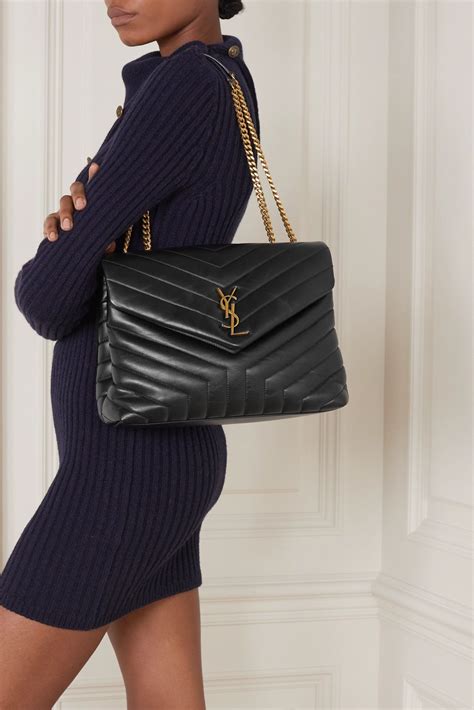 monogram ysl loulou quilted shoulder bag|saint laurent ysl shoulder bag.